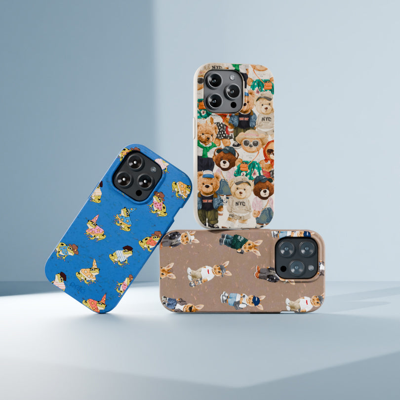 RABBIT-FRIENDS_IP17P_ChocolateBrown