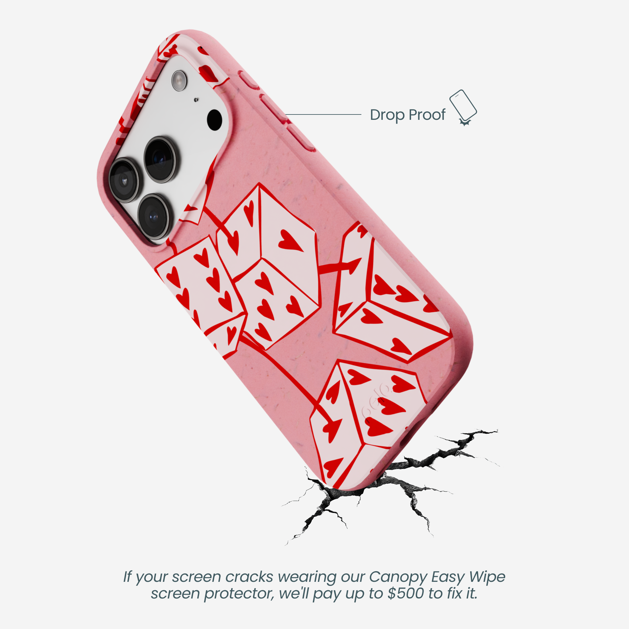 DICEY-CHERRIES_IP17P_BubblegumPink