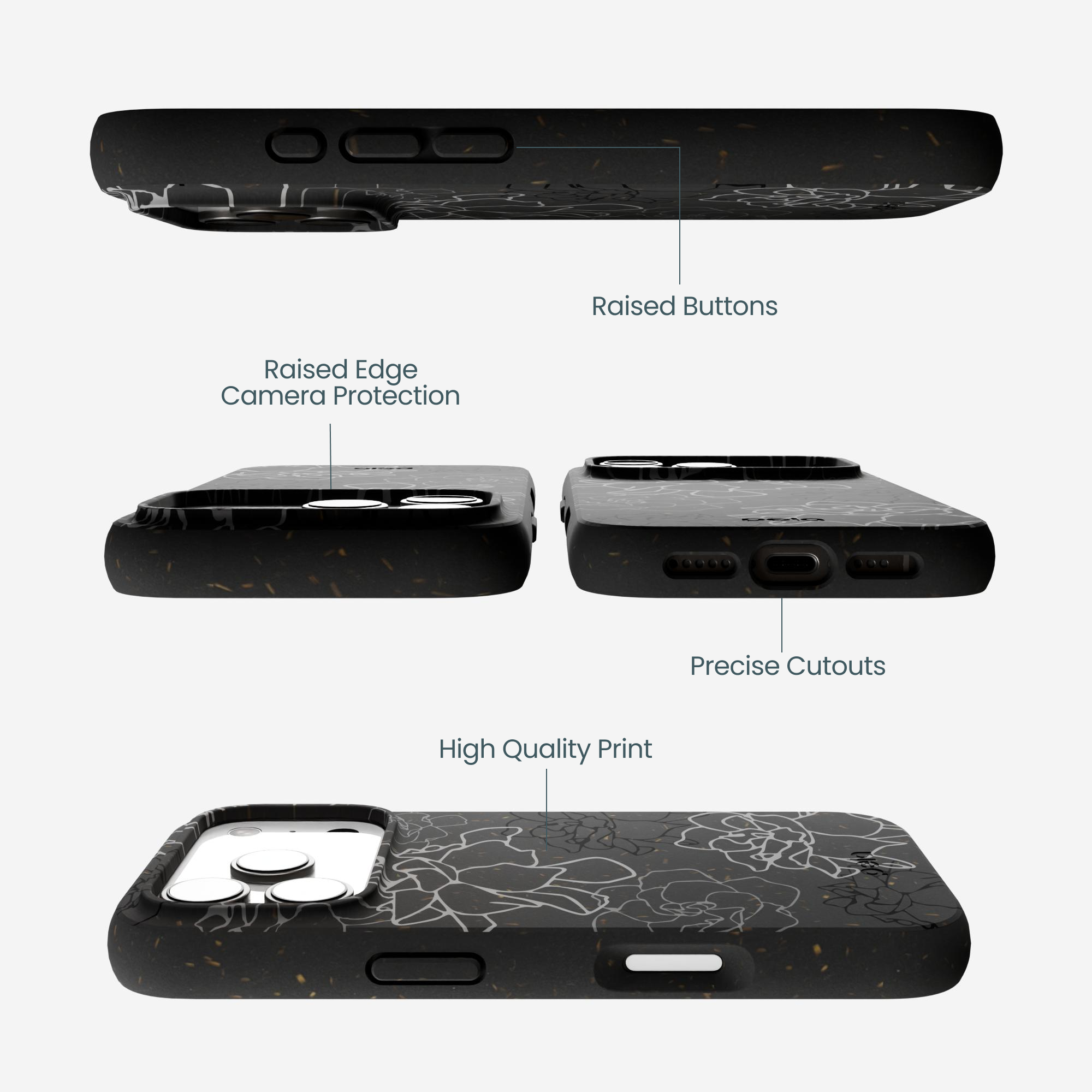 GARDENIA-LINES_IP17P_Black