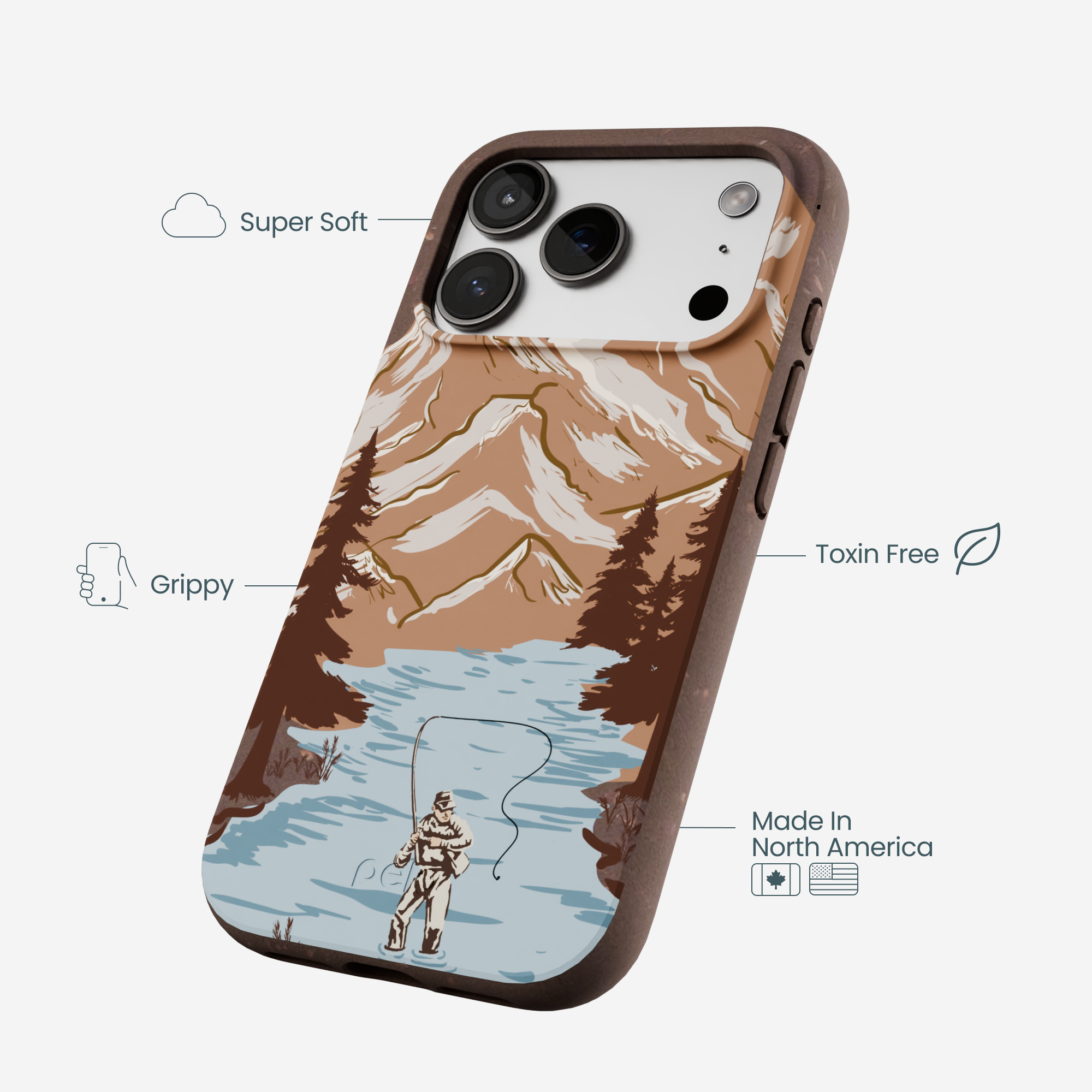 GONE-FISHING_IP17P_ChocolateBrown