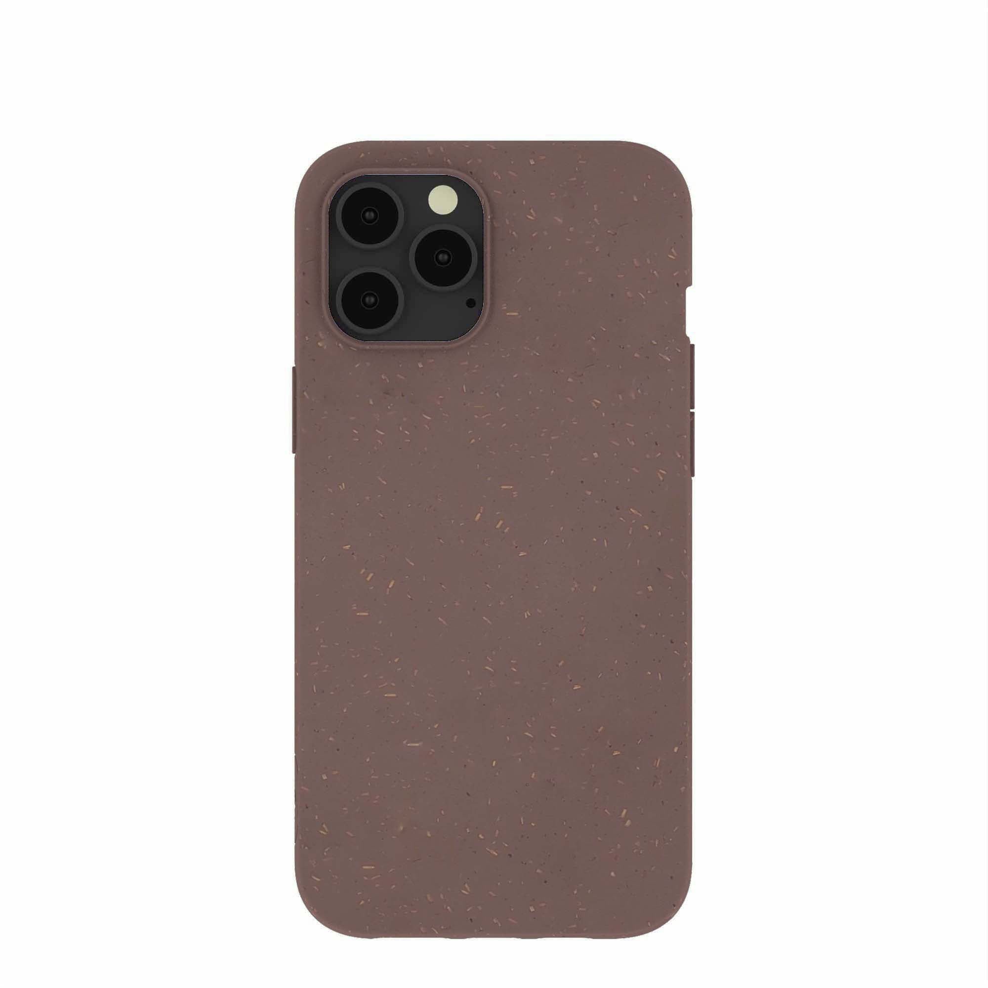 Chocolate Brown iPhone 12 Pro Max Case