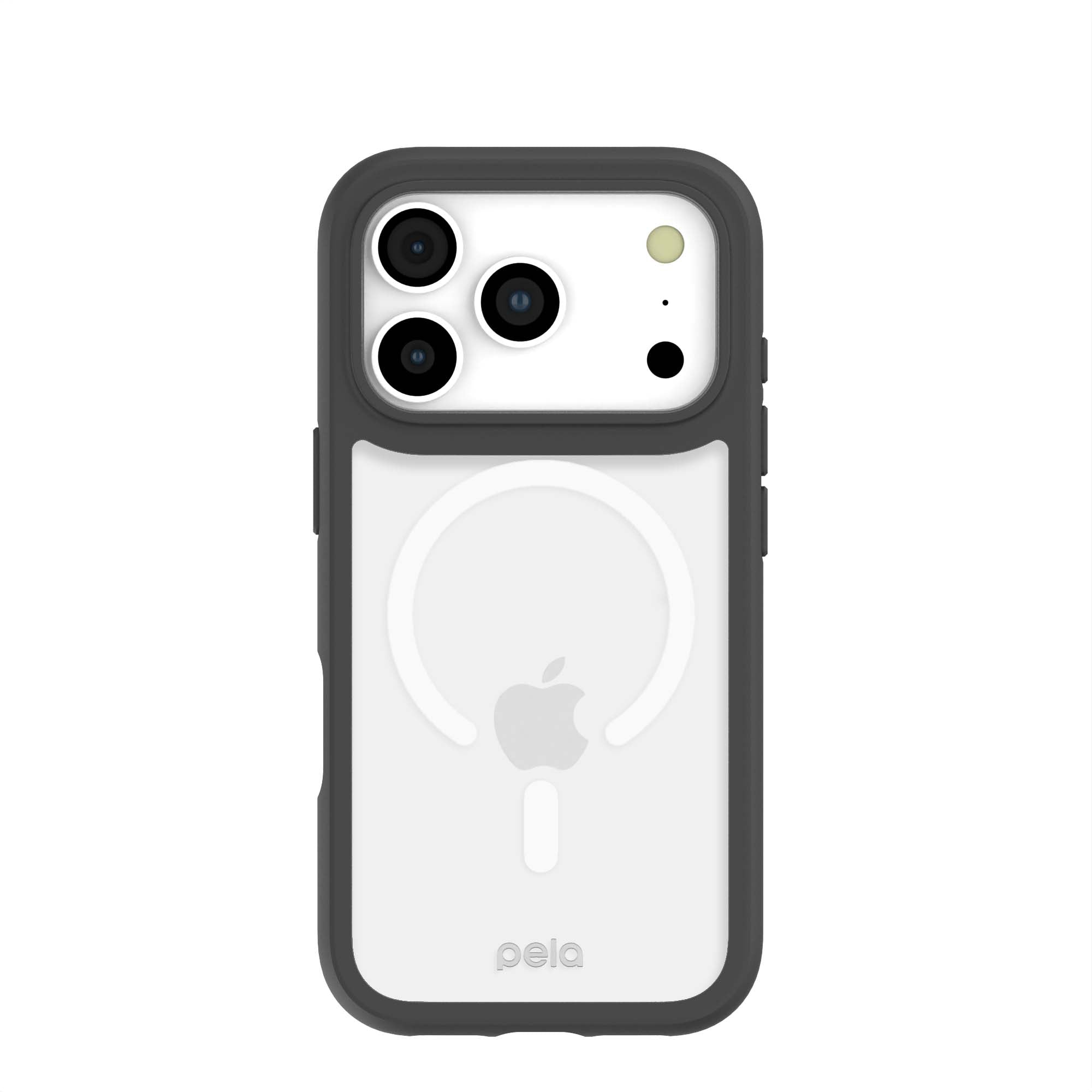 Clear iPhone 17 Pro Case with Noir Ridge (MagSafe Included)