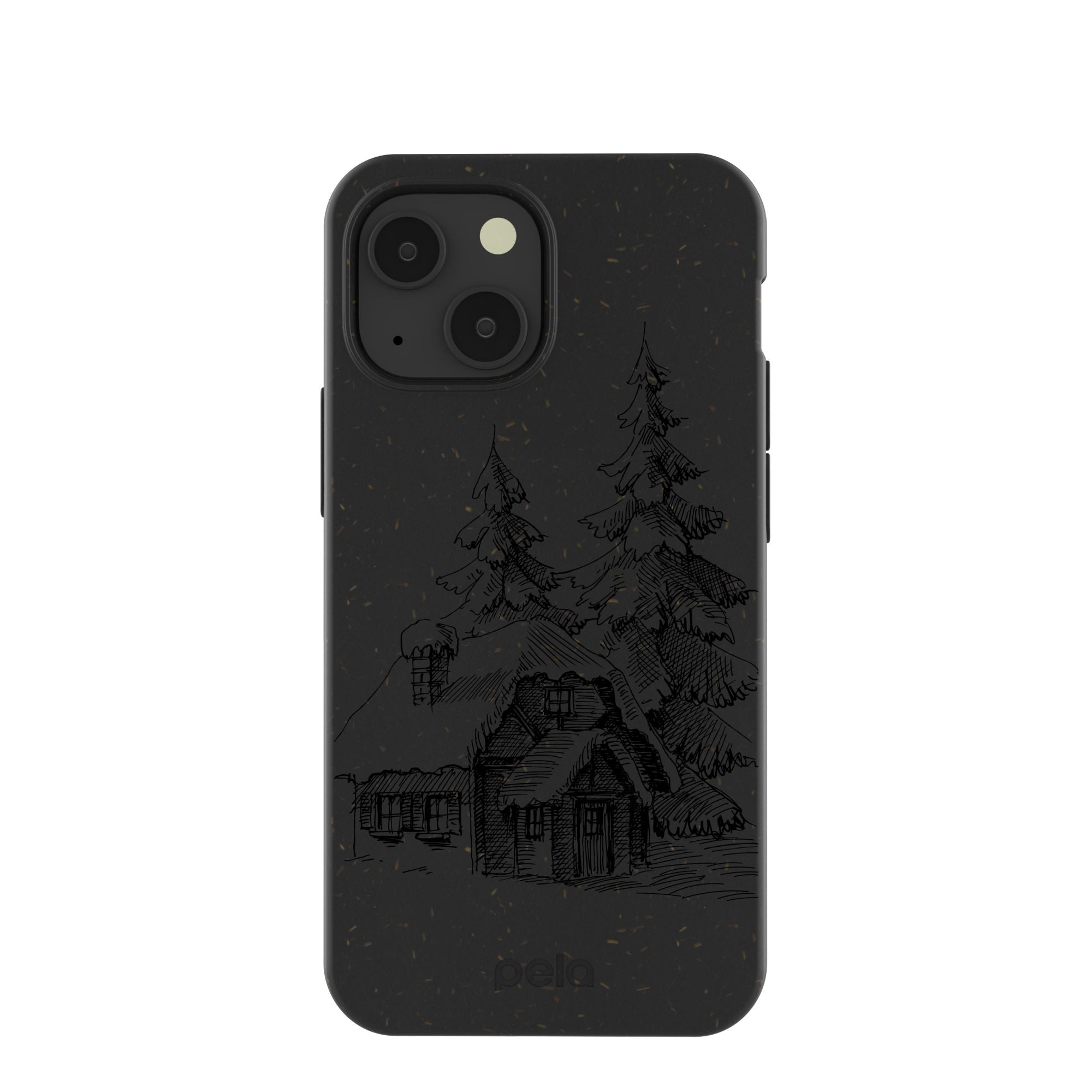 LONE-CABIN_IP13MINI_Black