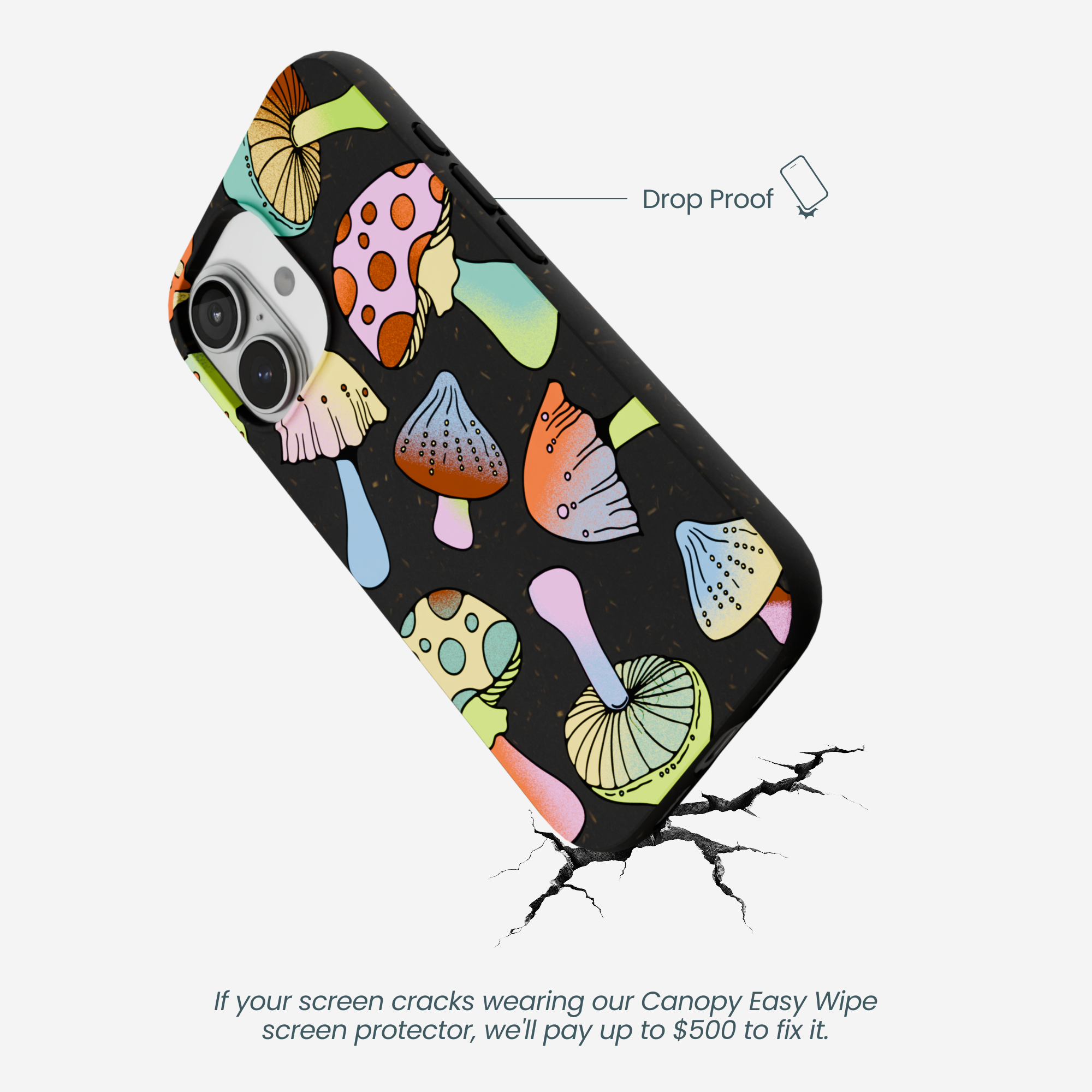 MUSHROOM-PARTY_IP17_Black