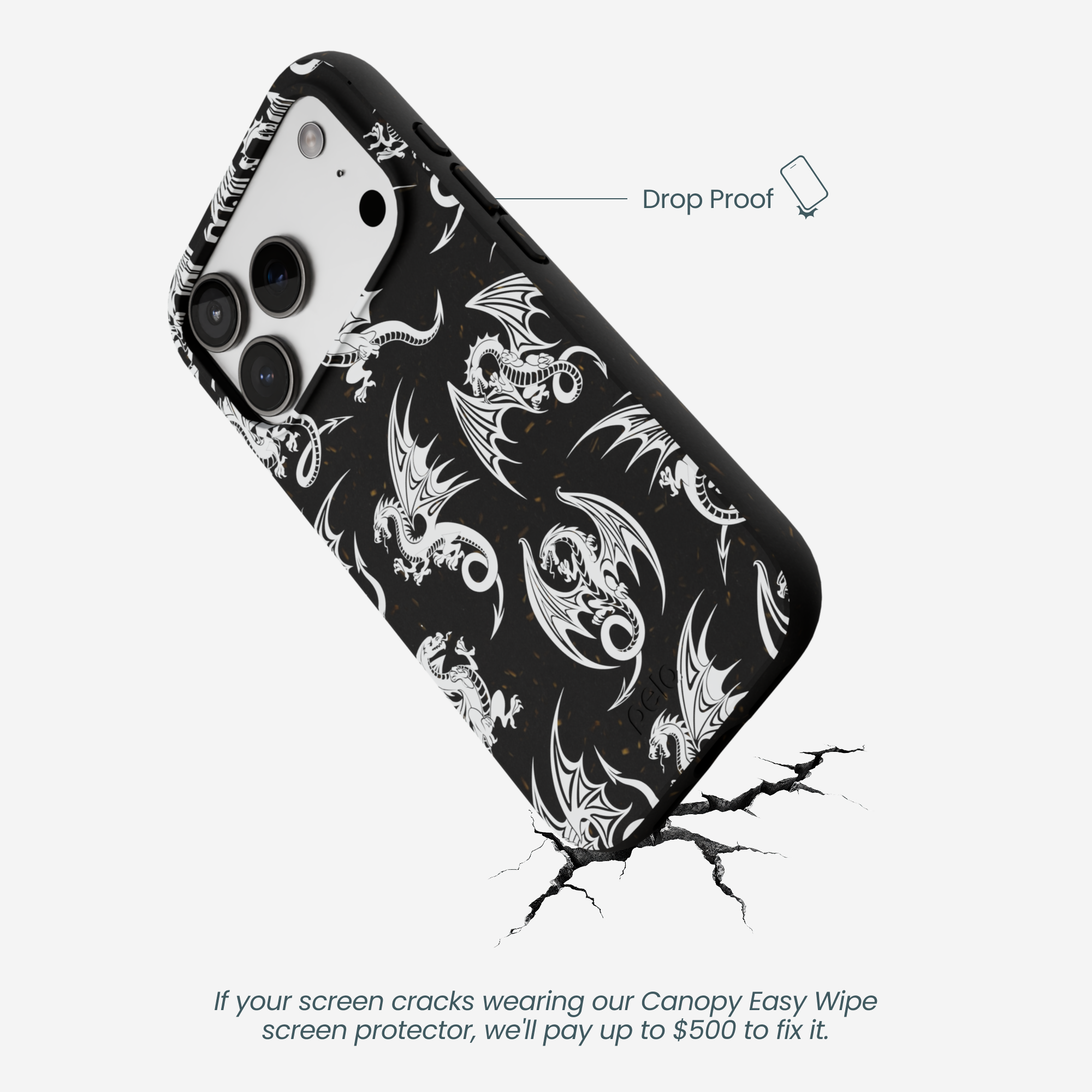 MYTHICAL-DRAGONS_IP17P_Black