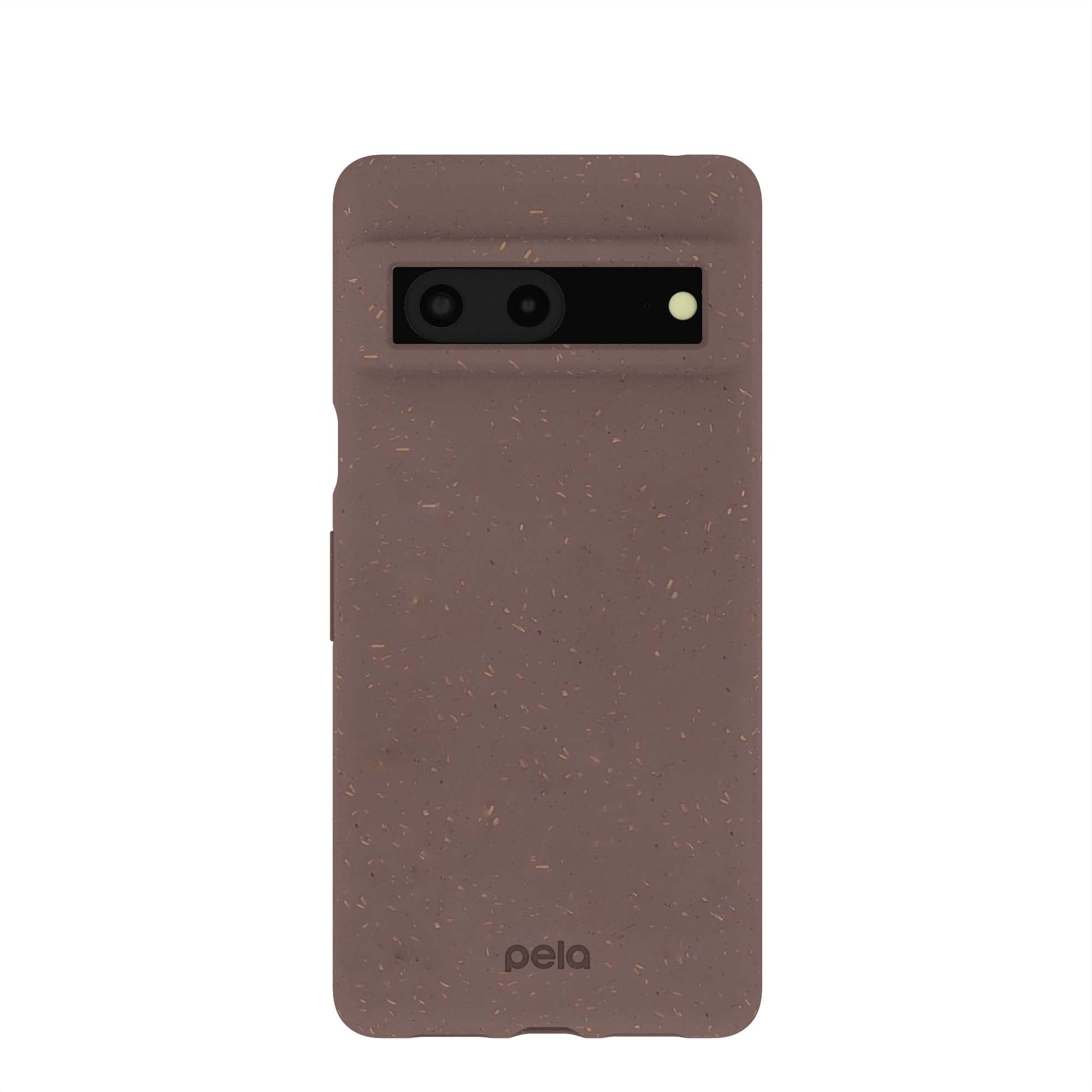 Chocolate Brown Google Pixel 7 Phone Case