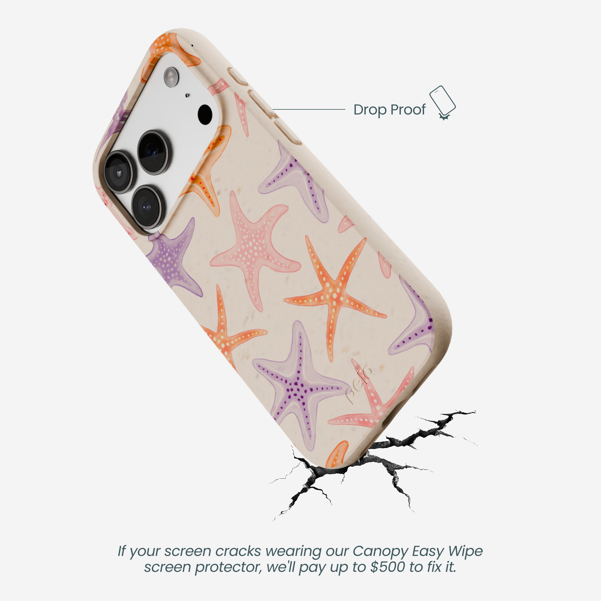 STARFISH-PARADE_IP17P_Seashell