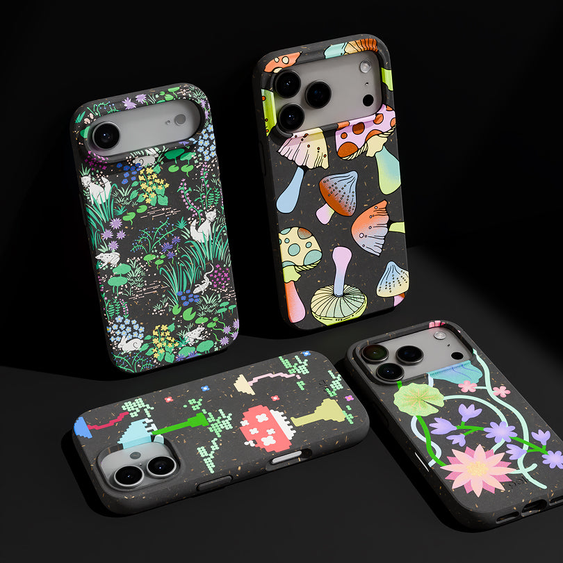 MUSHROOM-PARTY_IP17AIR_Black