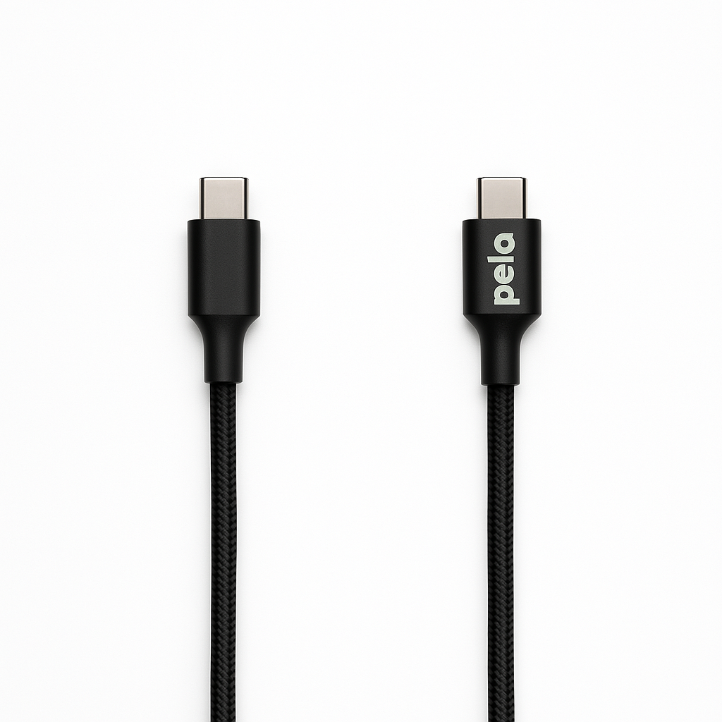 Black USB-C to USB-C Cable